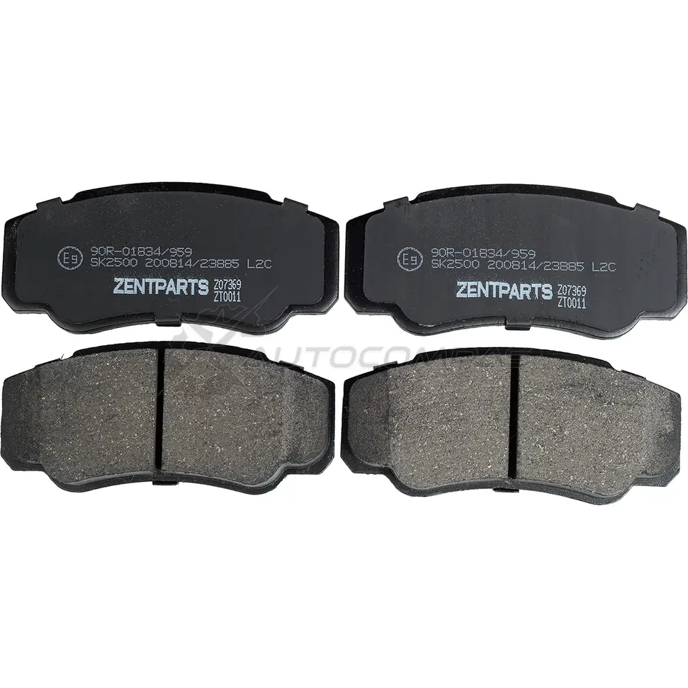 Тормозные колодки дисковые задние Peugeot Boxer, Fiat Ducato, Citroen Jumper all 02 ZENTPARTS Z07369 3MKQ T 1441248752 - Изображение 1