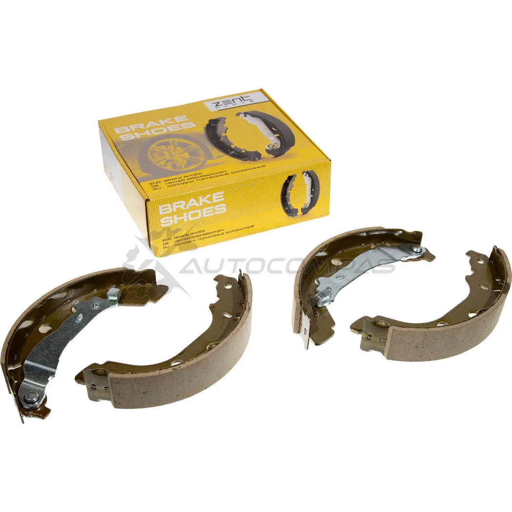 Колодки тормозные барабанные Peugeot 406 1.6i-1.9 TD 95-04 ZENTPARTS 1441249218 28 0QBXY Z06876 - Изображение 1