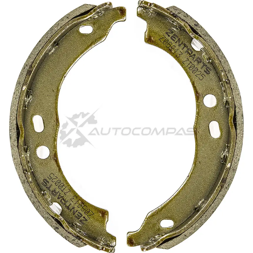 Колодки тормозные барабанные ручника Citroen Jumper, Fiat Ducato 2.2 D3.0 D 06 ZENTPARTS 1441249224 Z06813 M 4U3N5 изображение 1