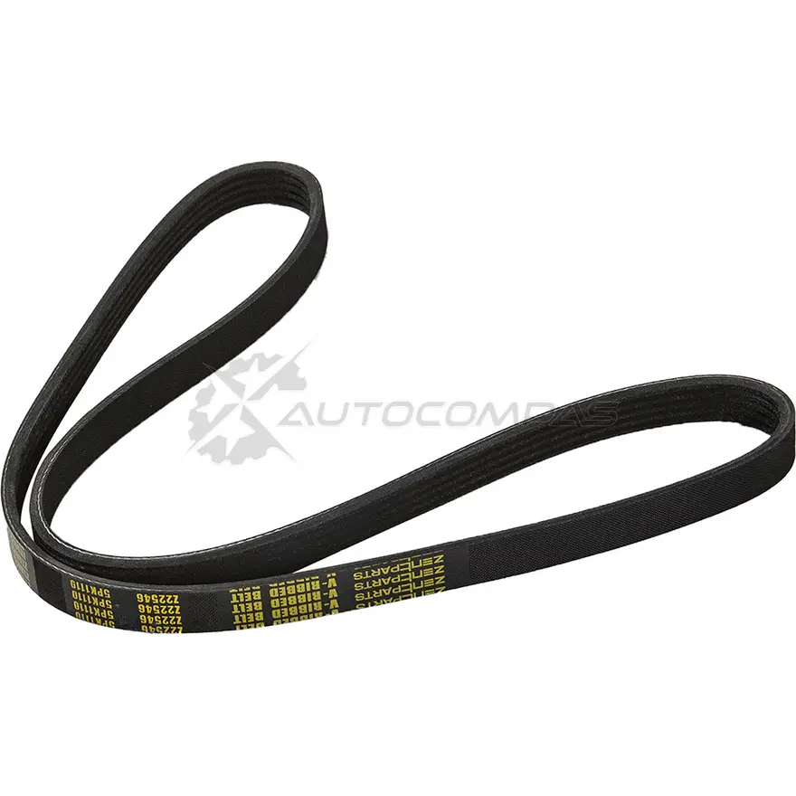 Ремень приводной поликлиновой 5PK1110 Toyota Picnic 2.2 TD 97 ZENTPARTS Z22546 JH6NM A3 1441249932 - Изображение 1