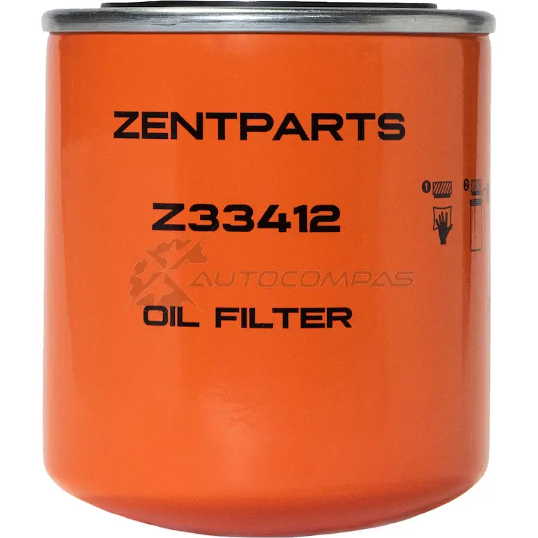 Фильтр масляный Scania G R801 G R S890890 R ZENTPARTS Z33412 DEB BZC6 1441250371 - Изображение 1
