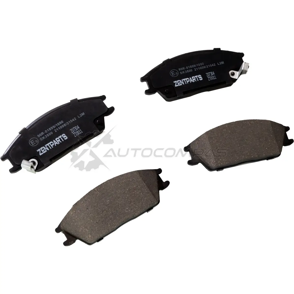Тормозные колодки дисковые передние Hyundai Accent all 00 ZENTPARTS P PXGY Z07304 1441250751 - Изображение 1