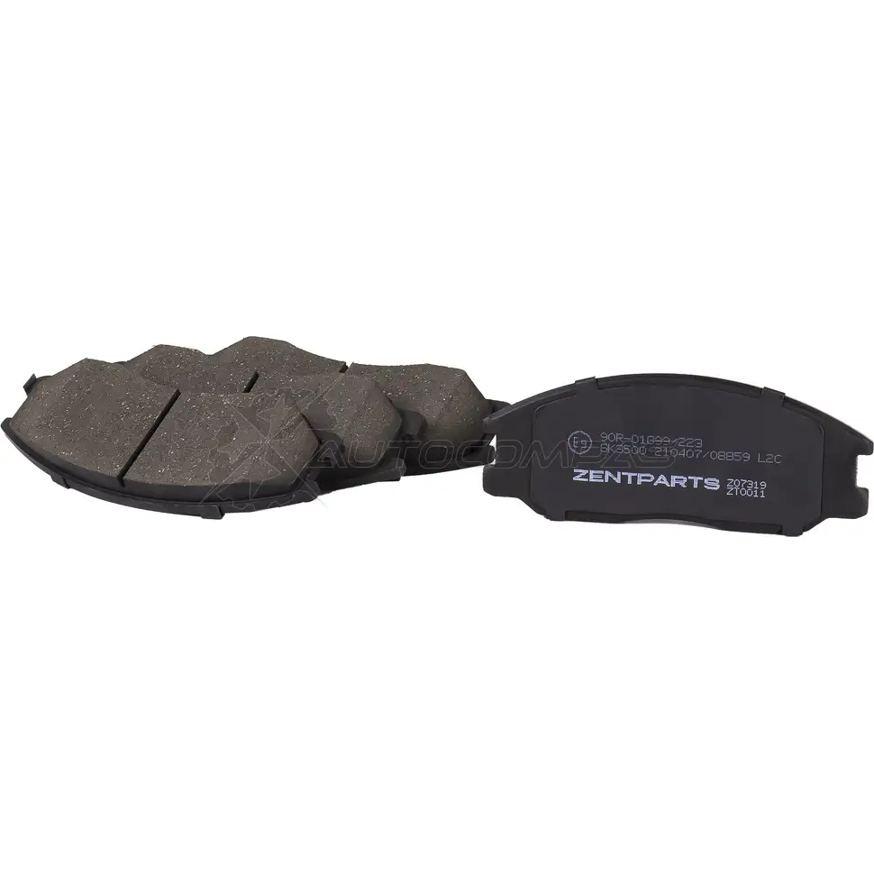 Тормозные колодки дисковые передние Hyundai Santa Fe 2.4-2.0 CDi 01 ZENTPARTS Z07319 1441250990 XB08K H - Изображение 1