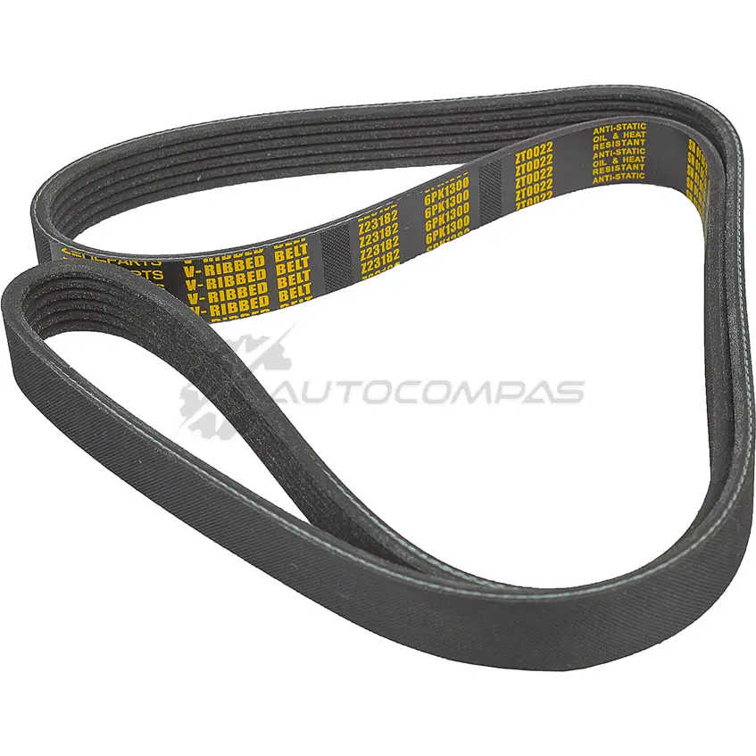 Ремень приводной поликлиновой 6PK1300 Mazda 3 2.0 04 ZENTPARTS 2GG PB Z23182 1441251055 - Изображение 1