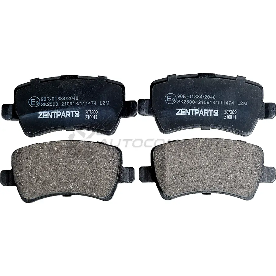 Тормозные колодки дисковые задние Ford Galaxy Mondeo S-max, Volvo S80 1.6-4.4 DTDCi 06 ZENTPARTS Z07309 3DVM YK 1441252063 - Изображение 1