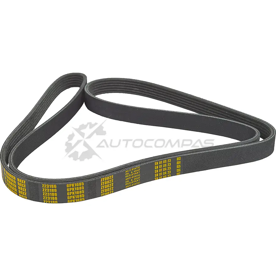 Ремень приводной поликлиновой 6PK1685 Ford Transit 2.2 TDCi 12 ZENTPARTS 1441252241 P79 7R2C Z23186 - Изображение 1