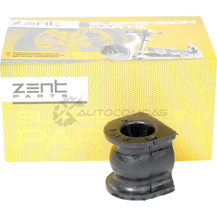 Втулка стабилизатора заднего d18 Honda CR-V 2.0 i- V T E C2.2 i- C TDi 07 ZENTPARTS QSND0 L4 Z02446 1441253320 изображение 1