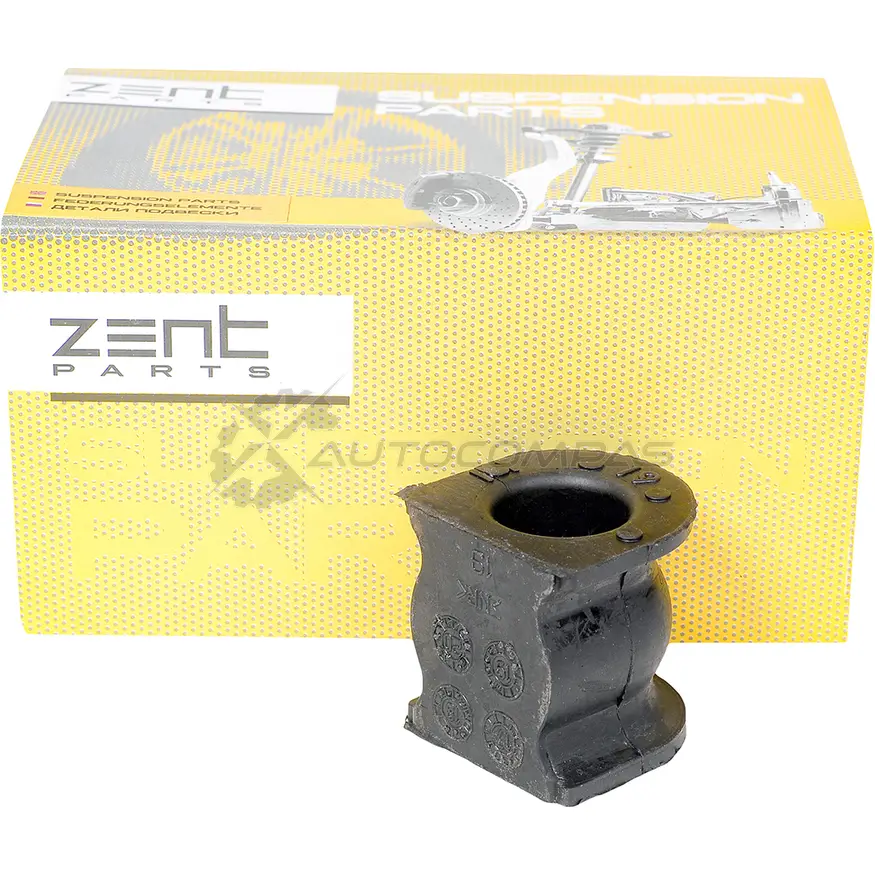Втулка стабилизатора заднего d18 Honda CR-V 2.0 i- V T E C2.2 i- C TDi 07 ZENTPARTS QSND0 L4 Z02446 1441253320 изображение 2