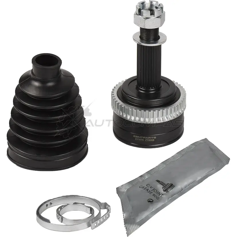Шрус наружный комплект ABS, Hyundai i X35, Kia Sportage 09 ZENTPARTS 8 FXTX9Z Z21670 1441253747 - Изображение 1