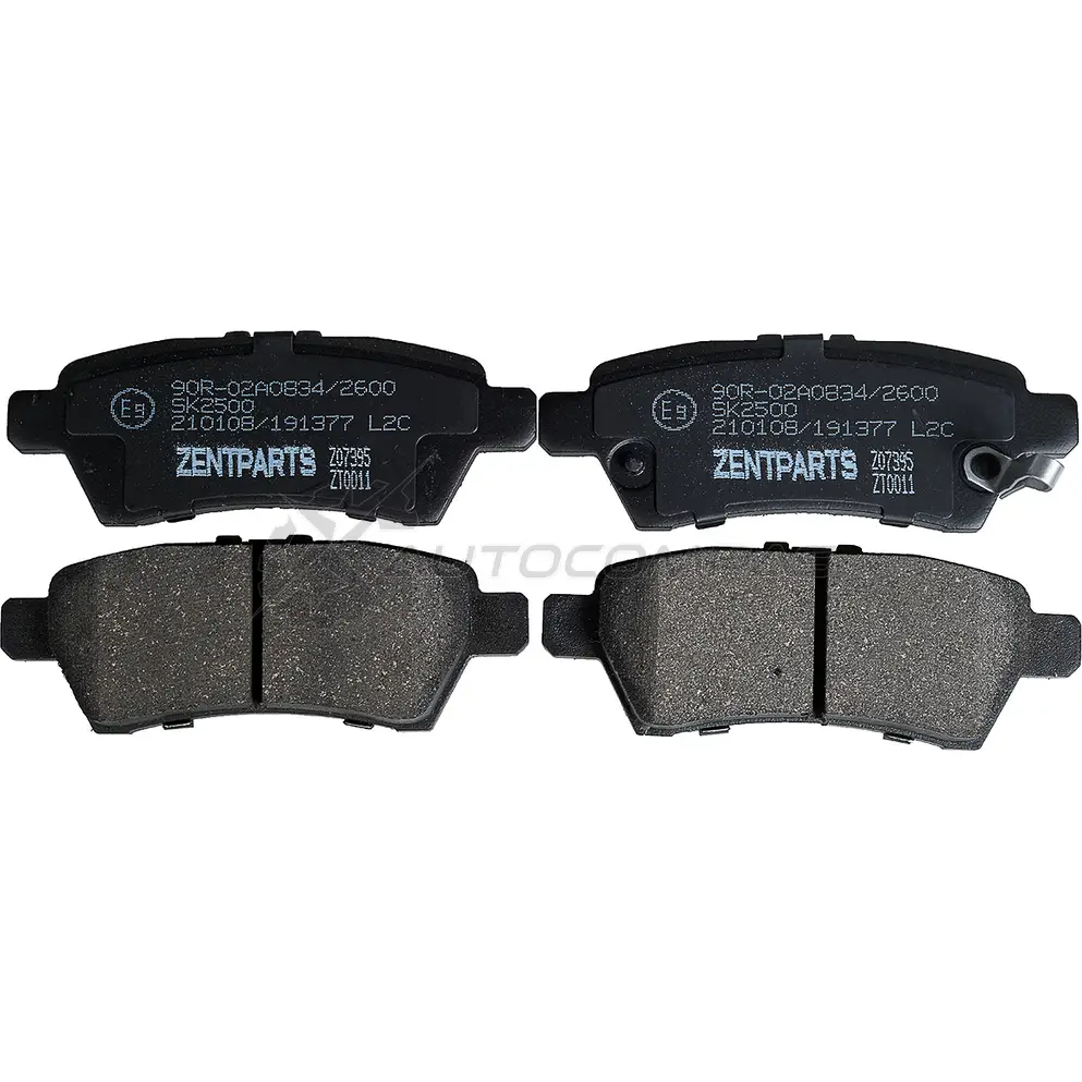 Тормозные колодки дисковые задние Nissan Pathfinder 2.5 D 05 ZENTPARTS Z07395 L LGTY 1441254853 - Изображение 1