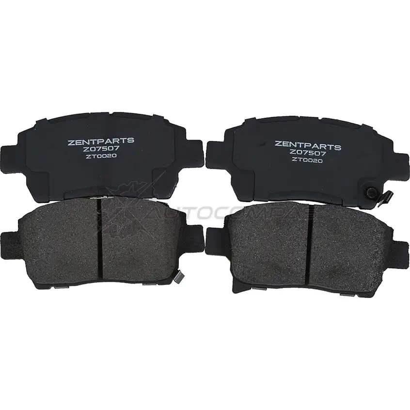 Тормозные колодки дисковые передние Toyota Yaris 1.0i1.3i1.5 W Ti1.4 D 99-01 ZENTPARTS Z07507 1441254860 12 7KA6K - Изображение 1