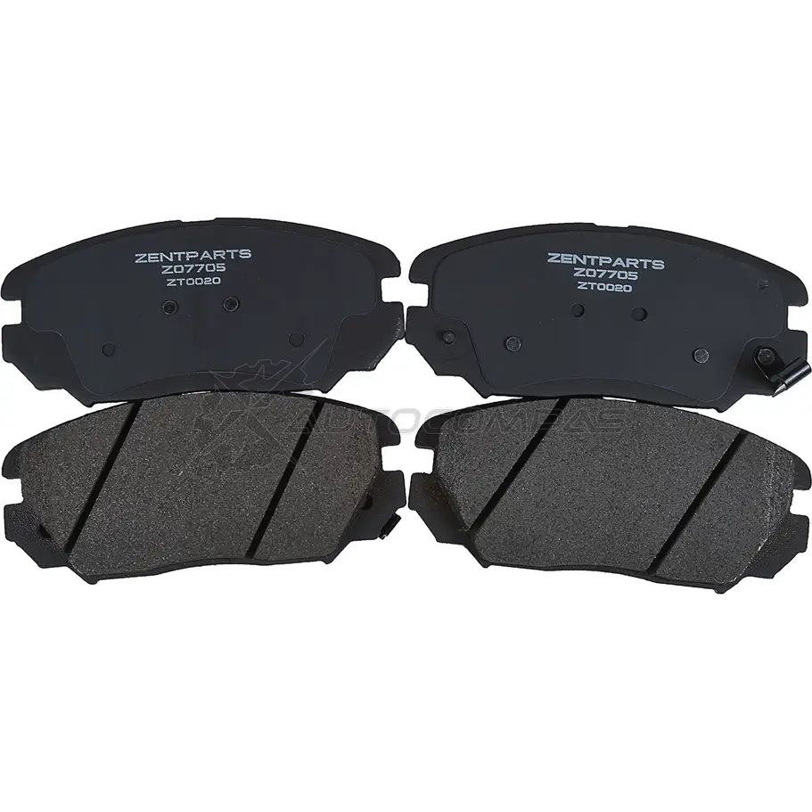 Тормозные колодки дисковые Hyundai Grandeur Sonata 2.02.43.3 05 ZENTPARTS 1G I1Y1 Z07705 1441255450 - Изображение 1