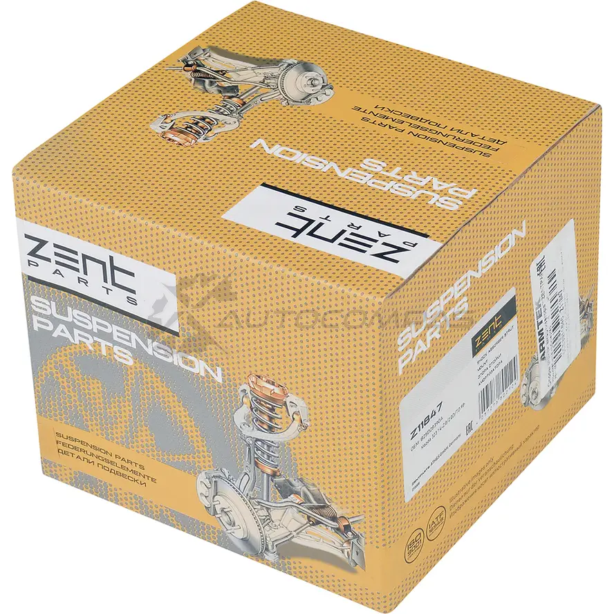 Опора амортизатора заднего левого Mazda 323 1.4-2.02.0 DTD 98 ZENTPARTS Z11847 376V 2 1441256362 - Изображение 1