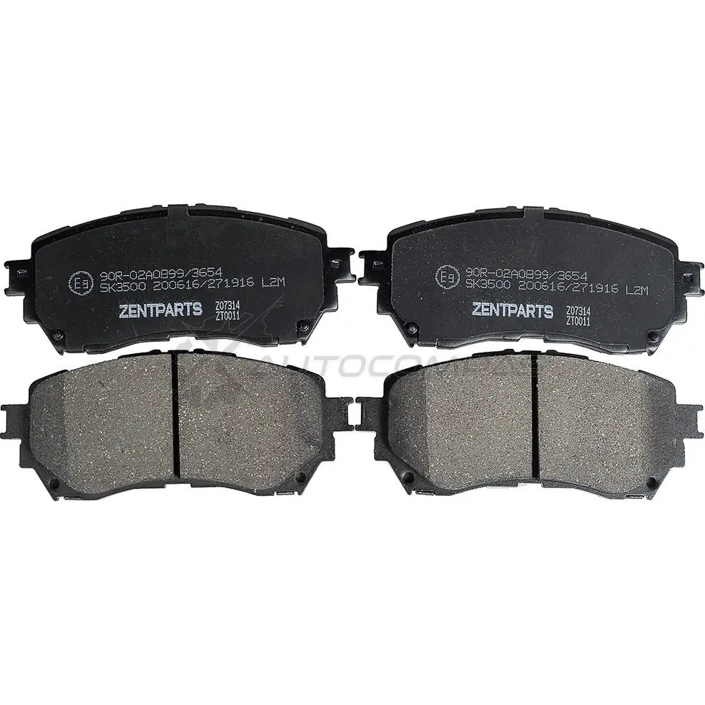 Тормозные колодки дисковые передние Mazda 6 2.02.2 D 12 ZENTPARTS Z07314 1441256518 PEF ZGYL - Изображение 1