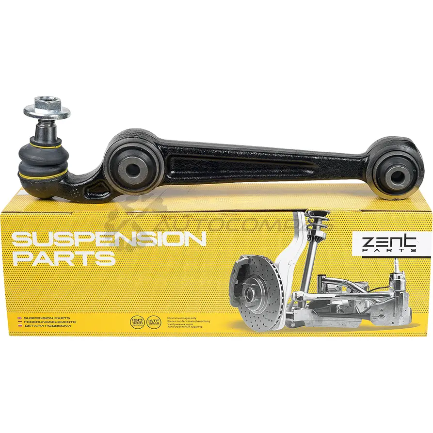 Рычаг передний нижний Mazda 6 all 02 ZENTPARTS P 1GLY Z24522 1441256562 изображение 7