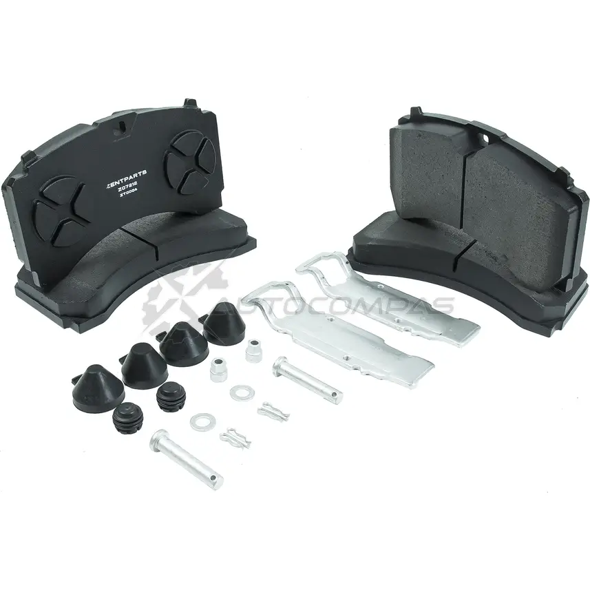 Тормозные колодки дисковые задние с рк, S L7 207.0x114.0 3035 Mercedes Actros ZENTPARTS Z07212 PDBZA G 1441256846 - Изображение 1