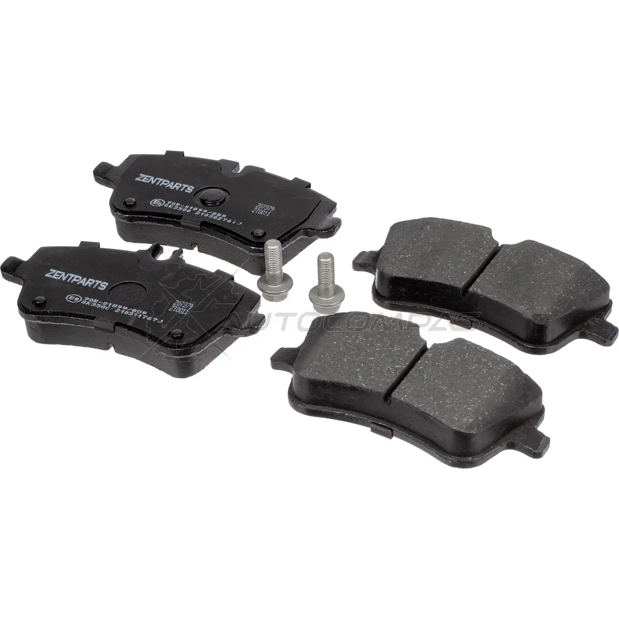 Тормозные колодки дисковые передние Mercedes W203 S203 C L203 C209 1.6-2.02.0 CDi2.2 CDi 00 ZENTPARTS 8 ROLSZO 1441256850 Z07379 - Изображение 1