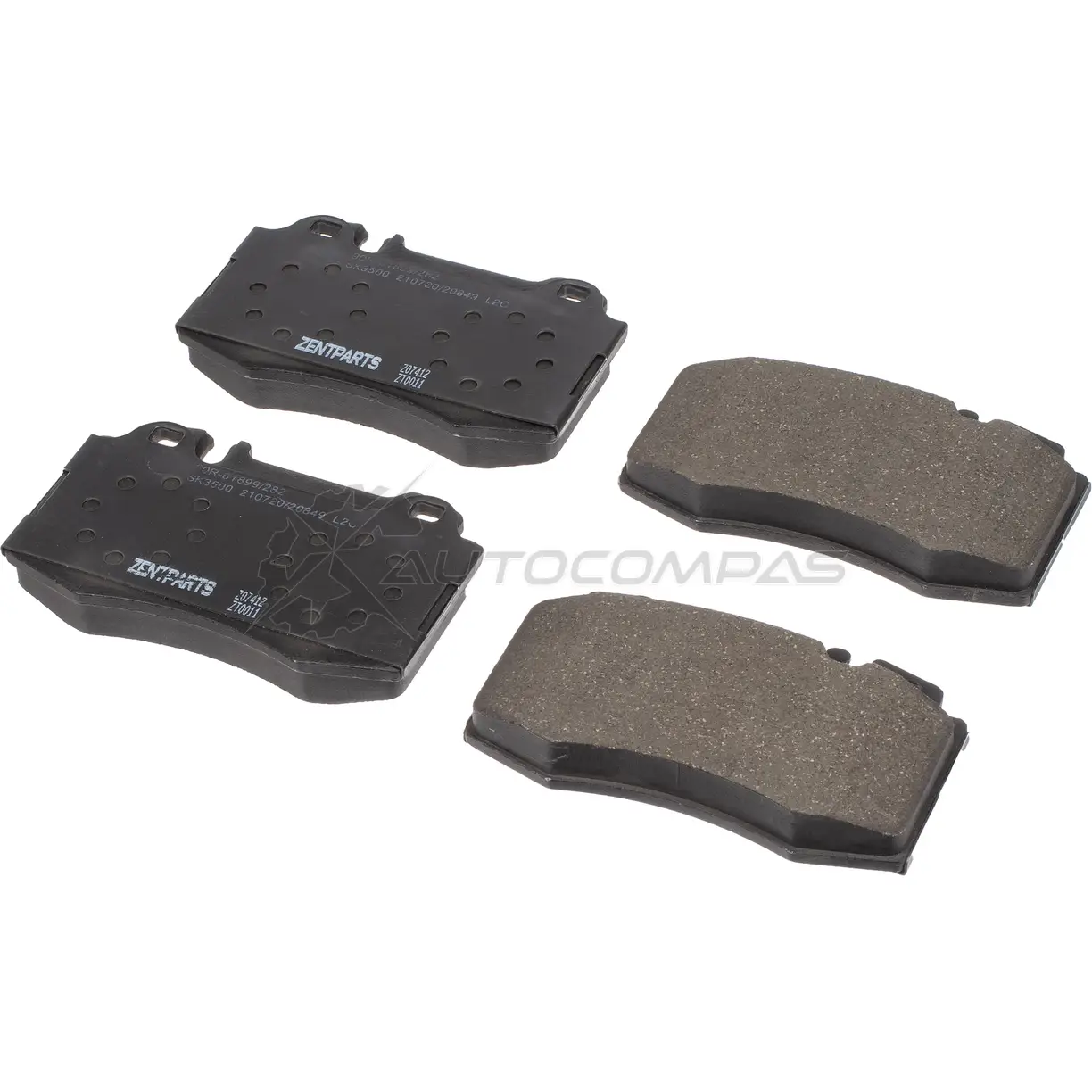 Тормозные колодки дисковые передние Mercedes W220 W211 02 ZENTPARTS Z07412 IDFJ N 1441257573 изображение 0