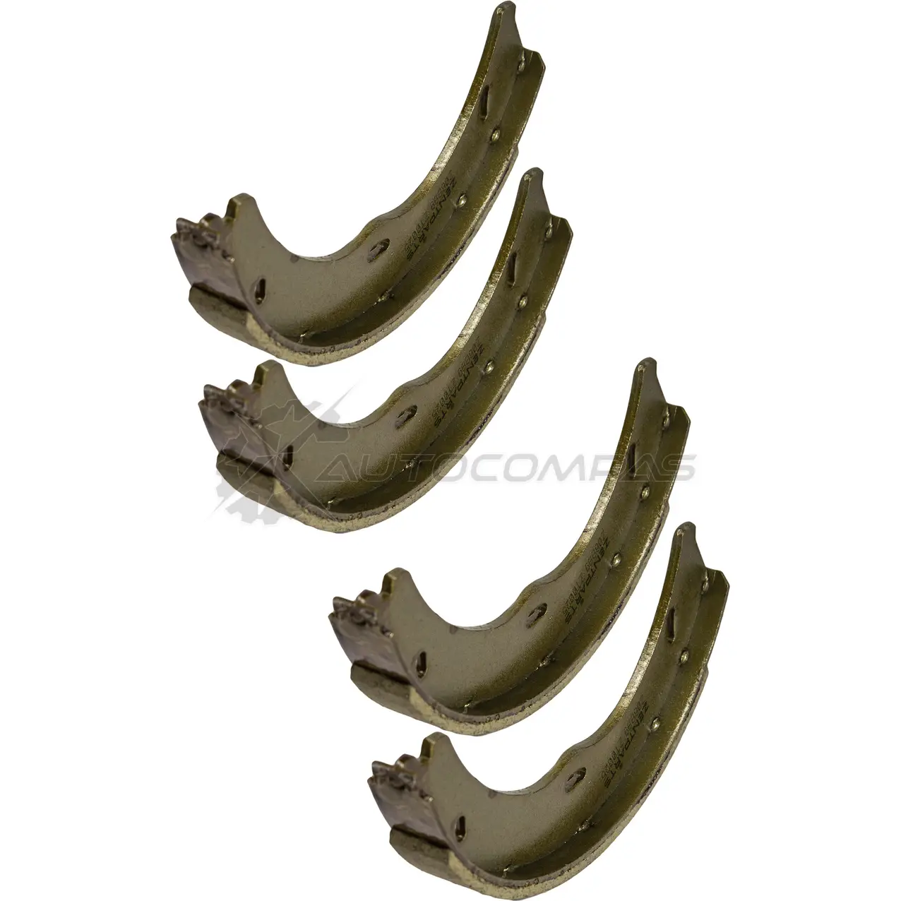 Колодки тормозные барабанные ручника Mercedes W639 Viano Vito 3.0-3.7i2.0-3.0 C DTi 03 ZENTPARTS BA M6X9O Z06889 1441257724 - Изображение 1