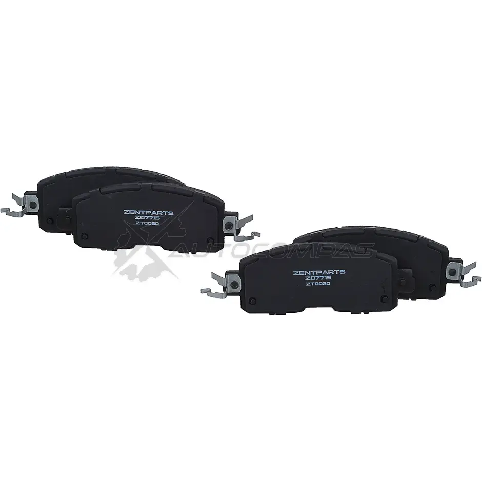 Тормозные колодки дисковые Nissan Teana 3 2.5 13 ZENTPARTS Z07715 1441259063 IAIW0 Q изображение 2