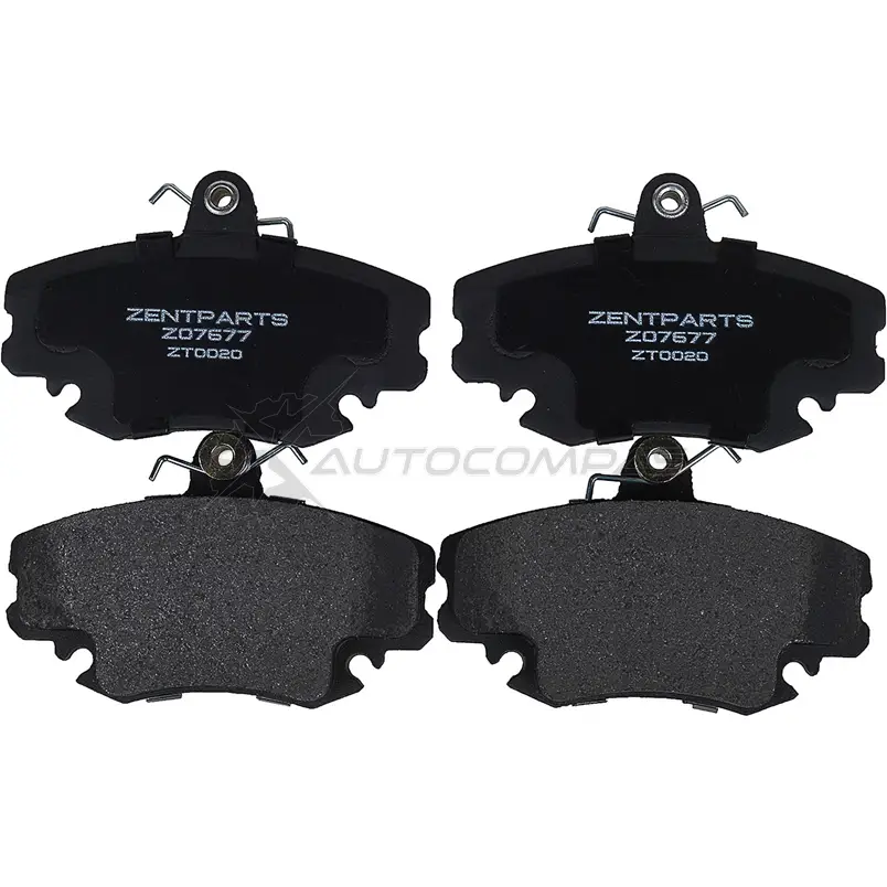 Тормозные колодки дисковые Renault R19 88-96 Espace 84-92 Megane 1.4-1.9 TD 99-02 ZENTPARTS RO K9R Z07677 1441259306 - Изображение 1