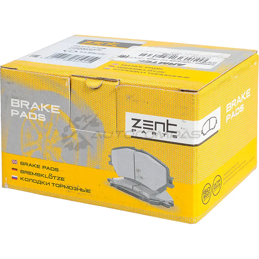 Тормозные колодки дисковые задние Renault Megane Sedan Coupe 08 ZENTPARTS Z07353 FEYHQ3 P 1441260049 изображение 1