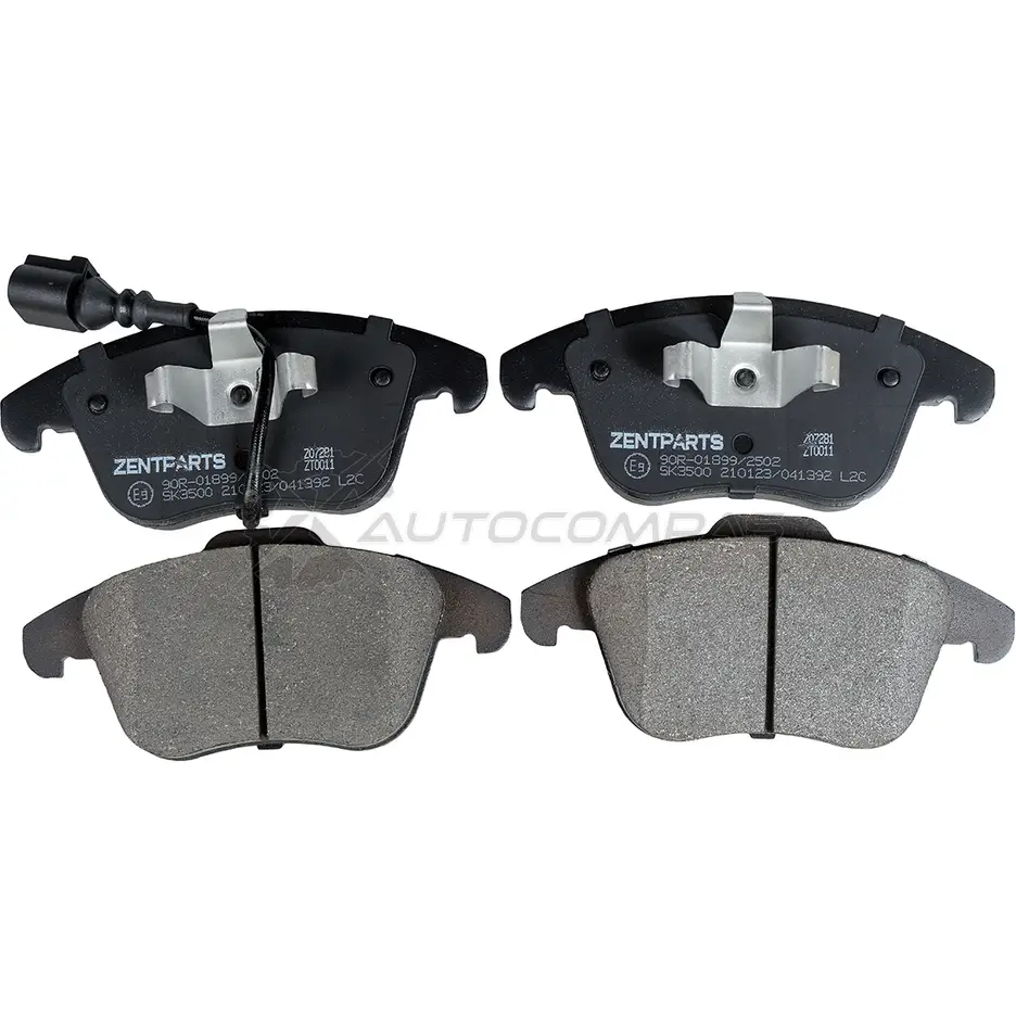 Тормозные колодки дисковые передние Volkswagen Tiguan 1.4 T F Si2.0 TDi2.0 T F Si 07 ZENTPARTS 1441260583 Z07281 CA NSW9R - Изображение 1