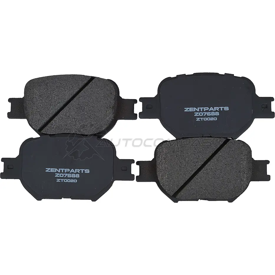 Тормозные колодки дисковые Toyota Corolla 2.0 D 02 Corolla Verso 1.82.0 D 02 ZENTPARTS YH 2QSA 1441260591 Z07688 - Изображение 1