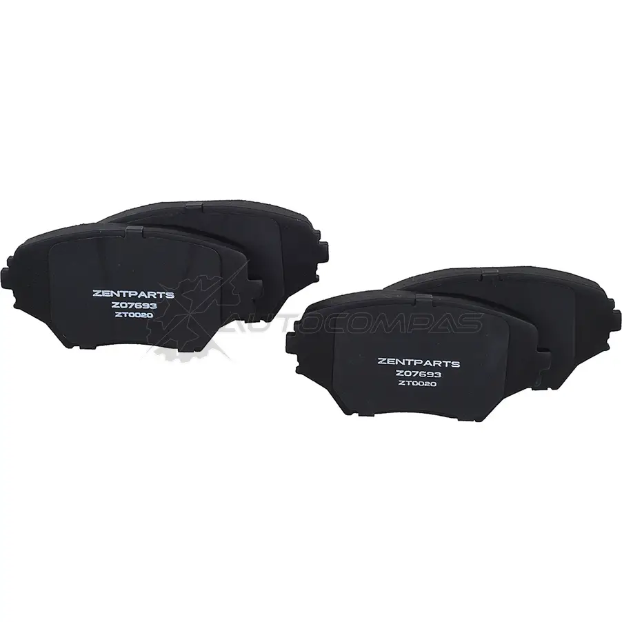 Тормозные колодки дисковые Toyota R A V4 1.82.0 W Ti2.0 D4- D 00 ZENTPARTS Z07693 1EX LWL 1441260593 изображение 2