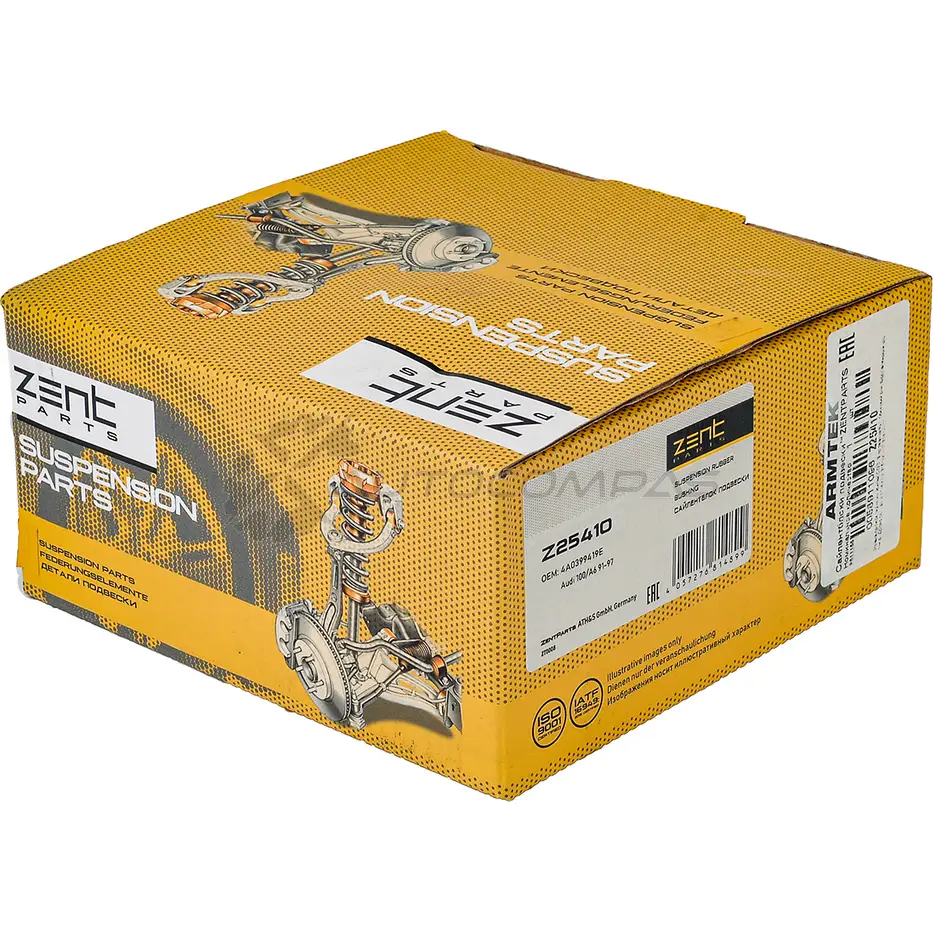 Сайлентблок подрамника зад.л. Audi 100 A6 91-97 ZENTPARTS D5K 025 1441261932 Z25410 - Изображение 1