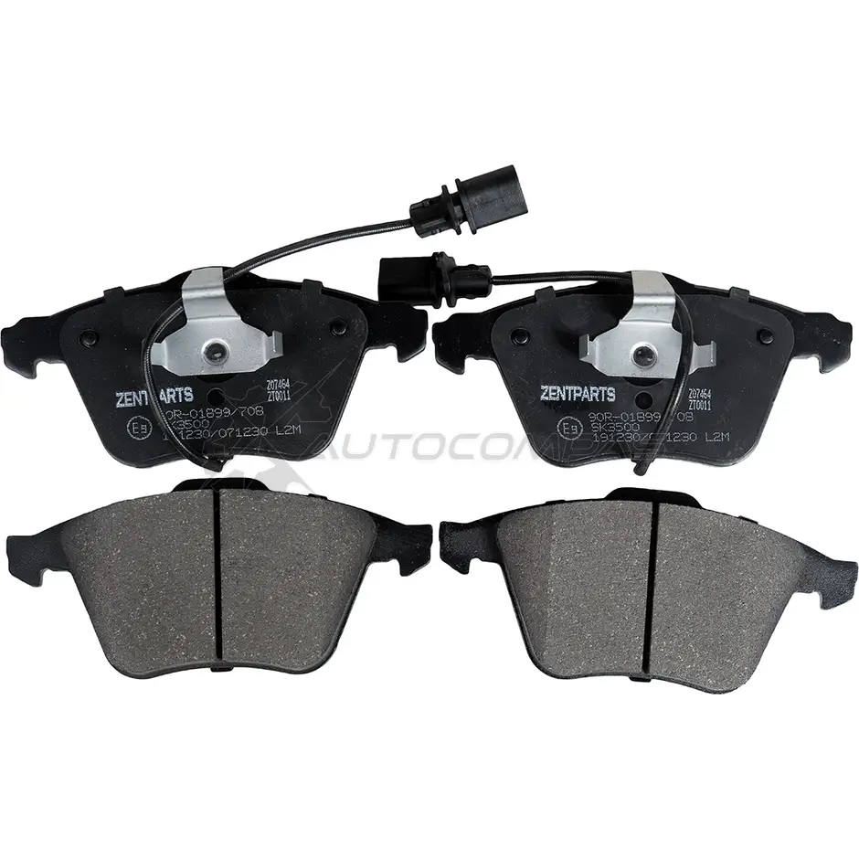 Тормозные колодки дисковые передние Audi A6 2.42.73.02.5 TDi Quattro 01 ZENTPARTS 1441261966 Z07464 MCGY 7S изображение 0