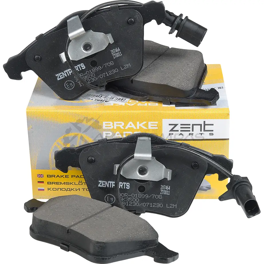 Тормозные колодки дисковые передние Audi A6 2.42.73.02.5 TDi Quattro 01 ZENTPARTS 1441261966 Z07464 MCGY 7S изображение 2