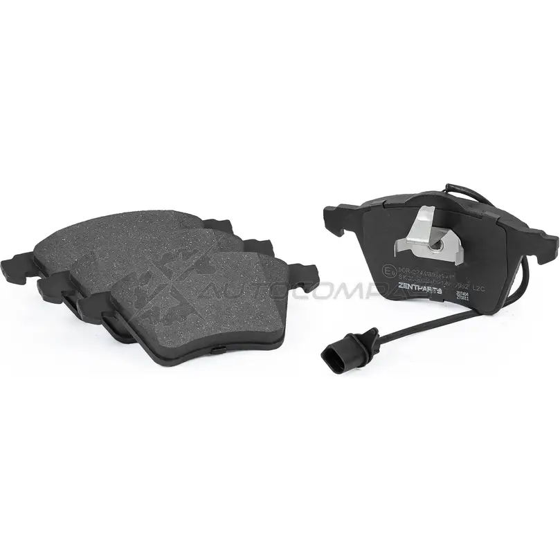 Тормозные колодки дисковые передние Volkswagen T5 Multivan 2.03.21.9 TDi2.5 TDi 03 диски 16' ZENTPARTS Z07288 3JI MW 1441262297 - Изображение 1