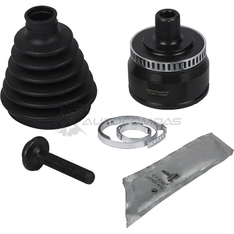Шрус наружный комплект ABS, Audi A4, Volkswagen Passat 1.6-2.3 95-00 ZENTPARTS MJAUI TW 1441262421 Z21505 - Изображение 1