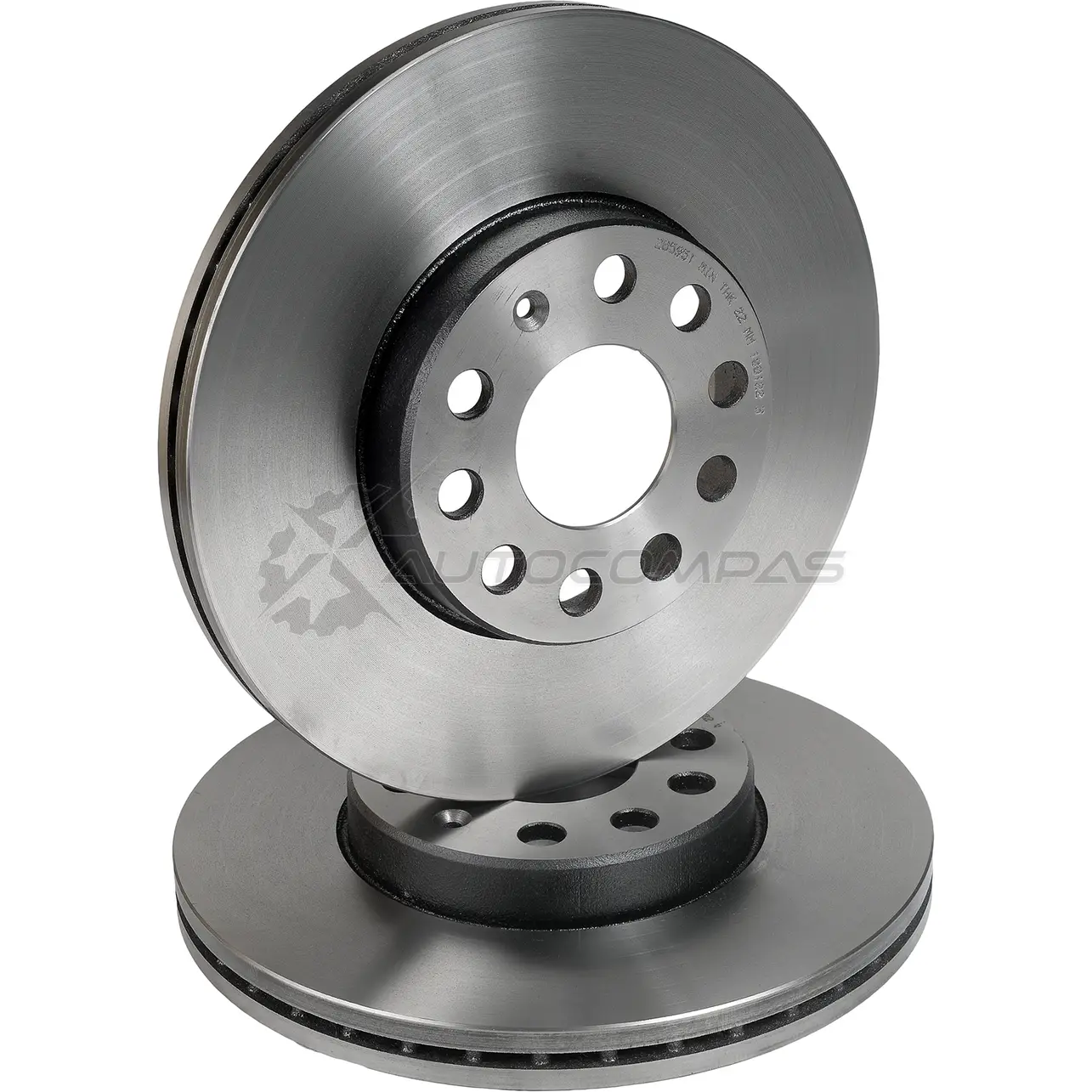 Тормозной диск передний Audi A3, Skoda Octavia, Volkswagen Golf 1.6-2.0 TDi 03 ZENTPARTS AV2C ZE Z05951 1441262565 - Изображение 1