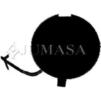 Заглушка бампера под буксирный крюк JUMASA V7D R4 1276148129 28001258 HQR3W2R