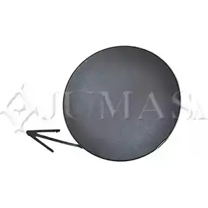Заглушка бампера под буксирный крюк JUMASA D 3ORC 28042667 1ML9DL9 1276148723