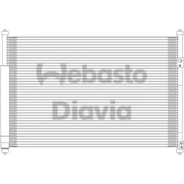 Радиатор кондиционера WEBASTO 82D0225623A 1286263445 4JGFXF XQ1X S
