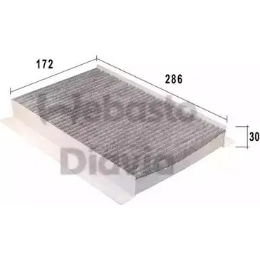 Салонный фильтр WEBASTO 82D0325123CA 1295527511 608DPG5 OFC RE