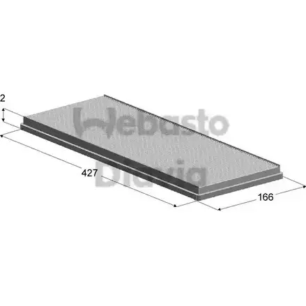 Салонный фильтр WEBASTO 82D0325135A YQEGB A OZBXC 1296869971 изображение 0