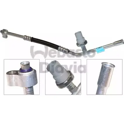 Трубка, шланг кондиционера WEBASTO 6A5ZZ JD 82D0796746A SEVWEX8 1302938743 изображение 0