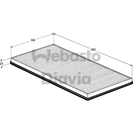 Салонный фильтр WEBASTO 4 FBYBLR 82D0325077A RZ7TW6 1326442271