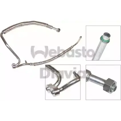 Трубка, шланг кондиционера WEBASTO 82D0796390A QSKME0A G41 3OG6 1340813919