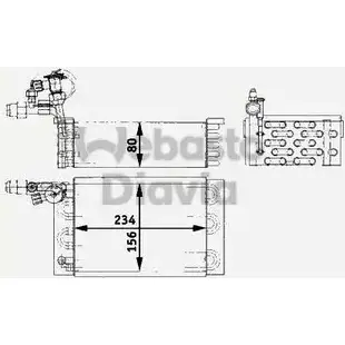 Испаритель кондиционера WEBASTO 1347312073 82D0525187A VLCP GM3 9RLOLQ
