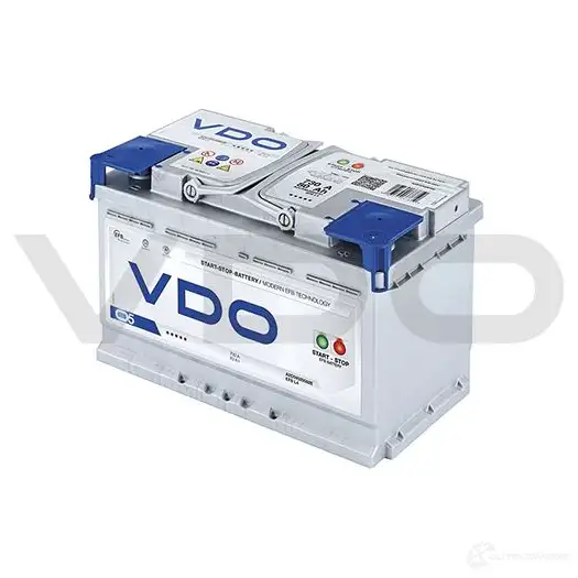 Аккумулятор 80 ач 730 а 12 в efb 315x175x190 VDO EO CCYLD 4103590667359 A2C59520002D 1417557089