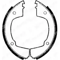Барабанные колодки DELPHI A GZ8Z LS1377 1417609699