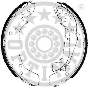 Тормозные колодки, комплект OPTIMAL BB-7269 1417988255 GKBV XNR OS9FQ изображение 0