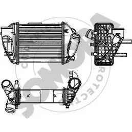 Интеркулер SOMORA 021545AL TZWZJD M8 EEXI 1418457137 изображение 0