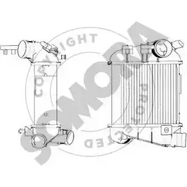 Интеркулер SOMORA IZC Z9 021645BL 1418457195 R88FFQS изображение 0