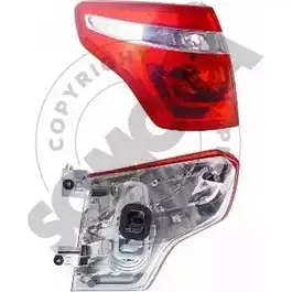 Задний фонарь SOMORA 1418459566 J723CX9 GB4 KNJ6 053272AM